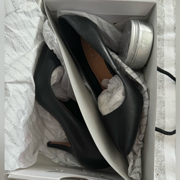 Aldo Shoes - NWT ALDO Fragola Black Heels